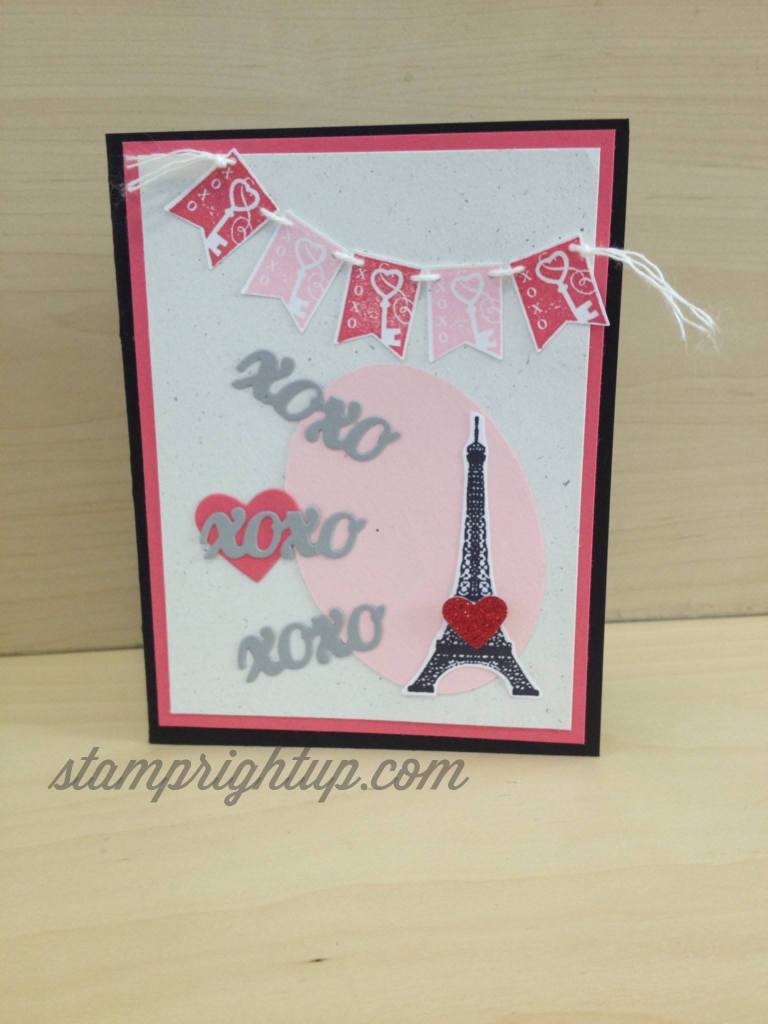 Montreal Card Workshop: Valentines' Day project #1