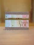 Thank You Stampin Up DIY Watercolor Thank You Card